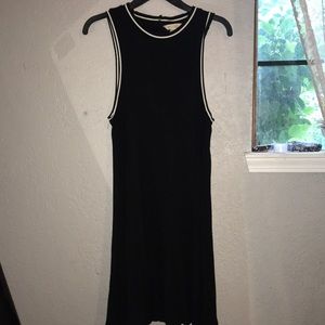 Black Tank top t-shirt dress